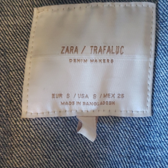 Zara Trafaluc Distressed Jean Jacket - Picture 11 of 11